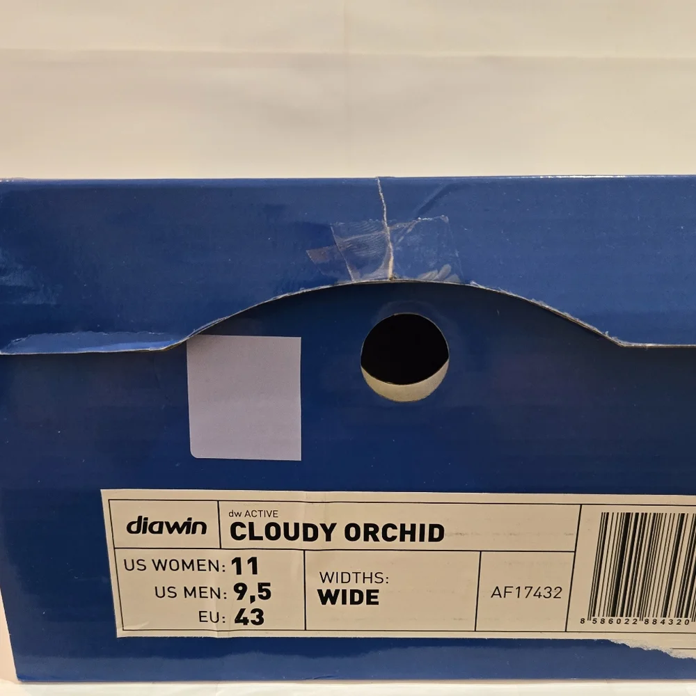 Diawin Cloudy Orchid Diabetic Wide Shoes‎